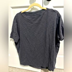 Lululemon relaxed fit boatneck T-shirt